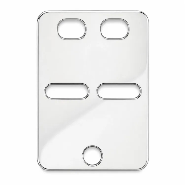 ID-plaat in zilver