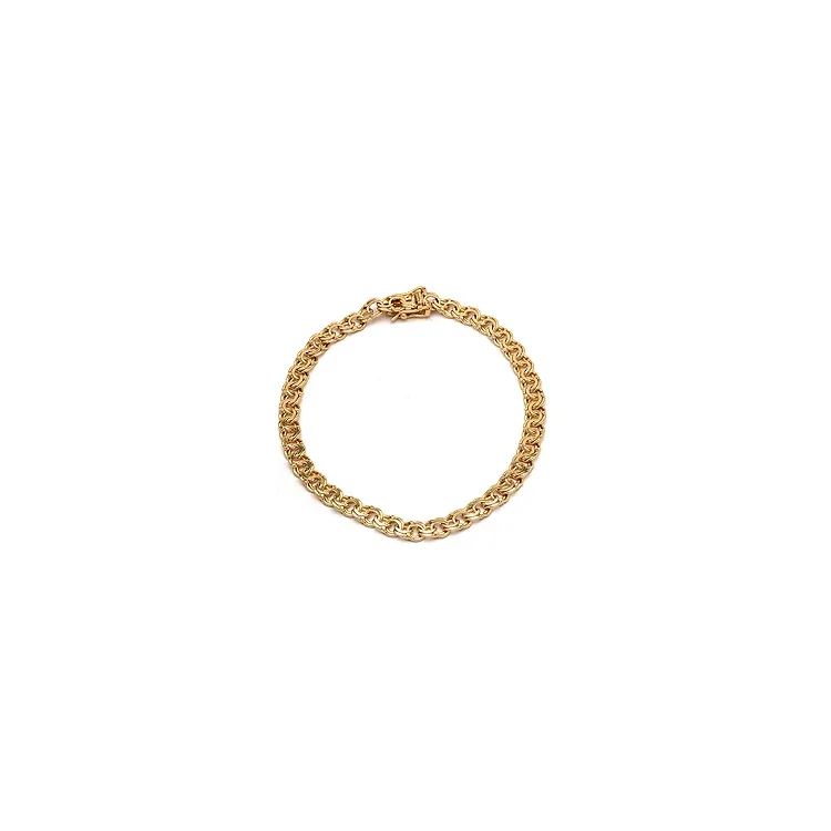 BNH Bismarck armband in 8 karaat goud 17 cm x 7,1 mm
