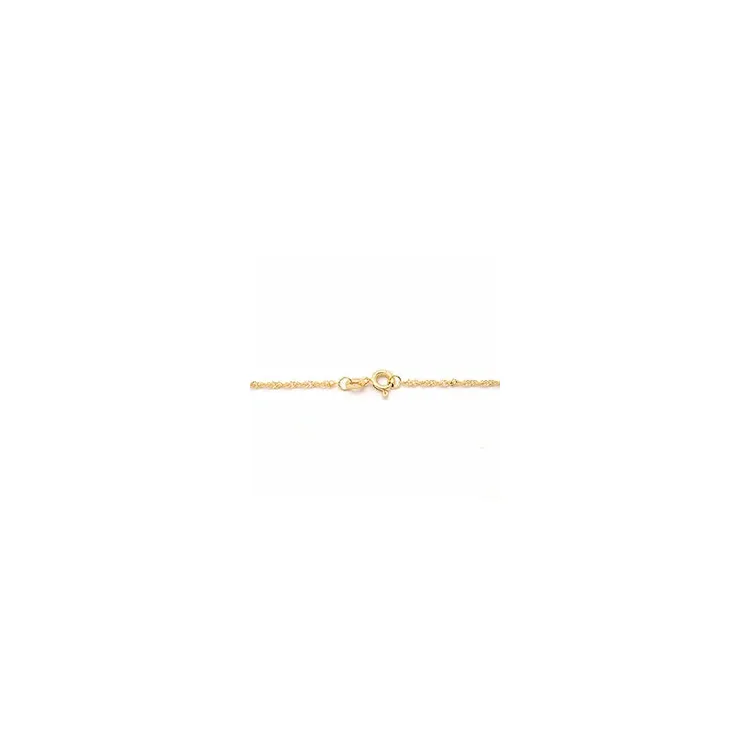 BNH singaporeketting in 14 karaat goud 38 cm x 1,5 mm
