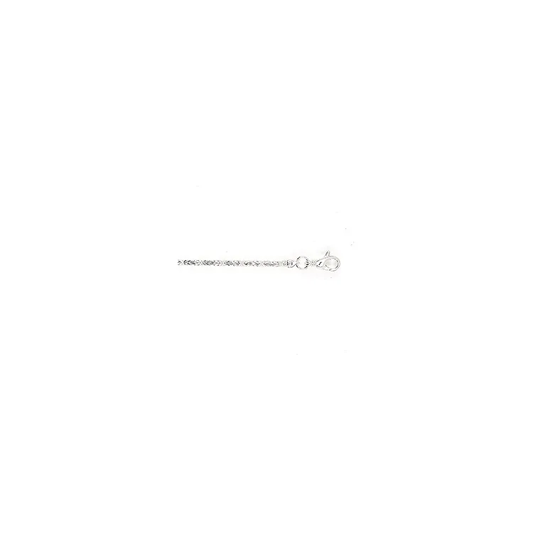 Kaart koningsketting in zilver 42 cm x 2,4 mm