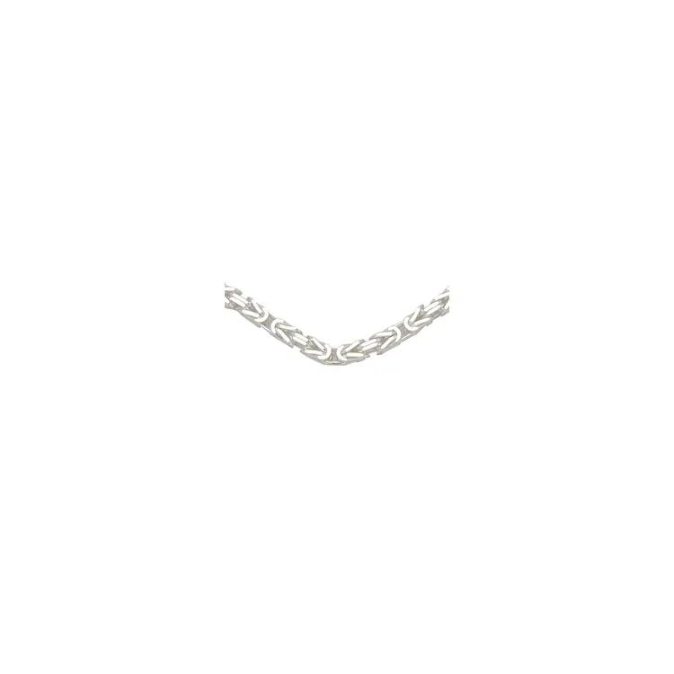koningsketting in zilver 60 cm x 4,0 mm