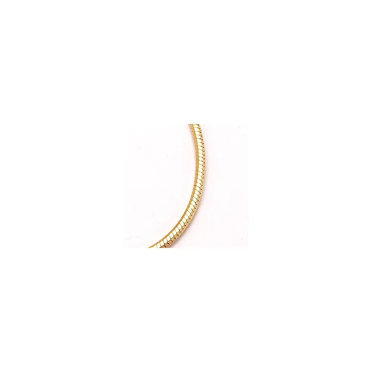 BNH slangenketting in 14 karaat goud 42 cm x 1,2 mm