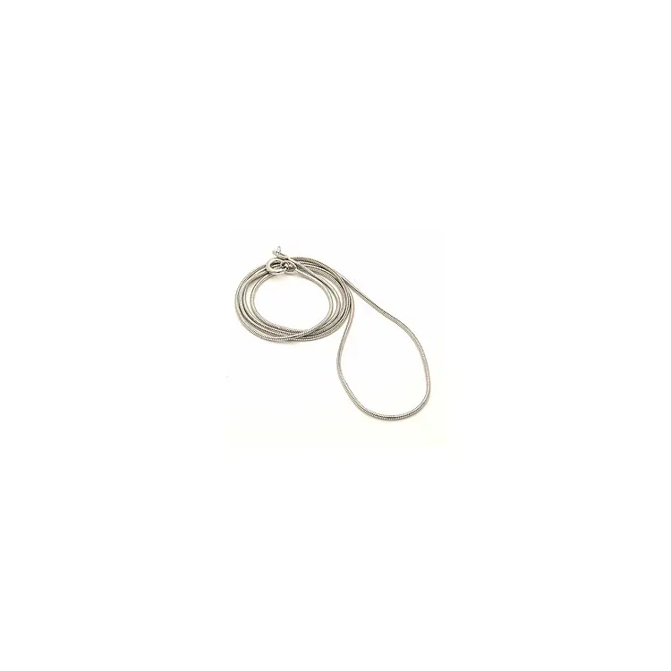 BNH slangenketting in 14 karaat witgoud 50 cm x 1,6 mm