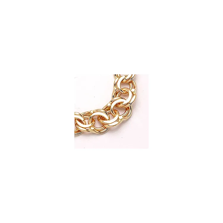 BNH bismarck ketting in 8 karaat goud 45 cm x 3,5 mm