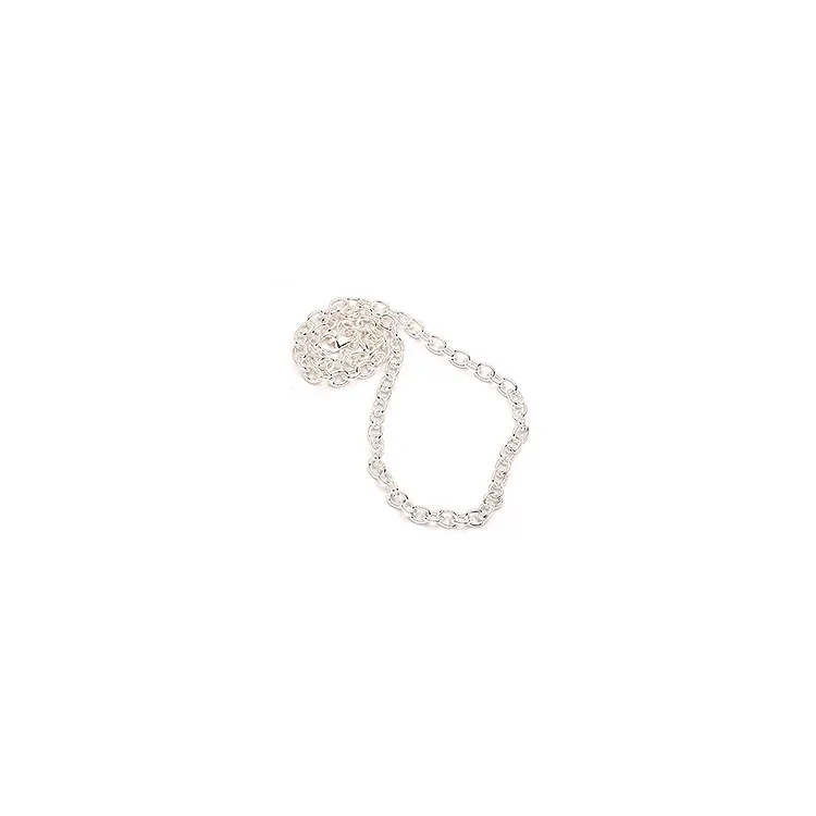 BNH Anker ronde ketting in zilver 60 cm x 6,1 mm