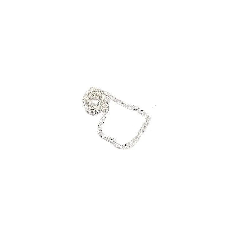 Bnh singaporeketting in zilver 42 cm x 4,7 mm