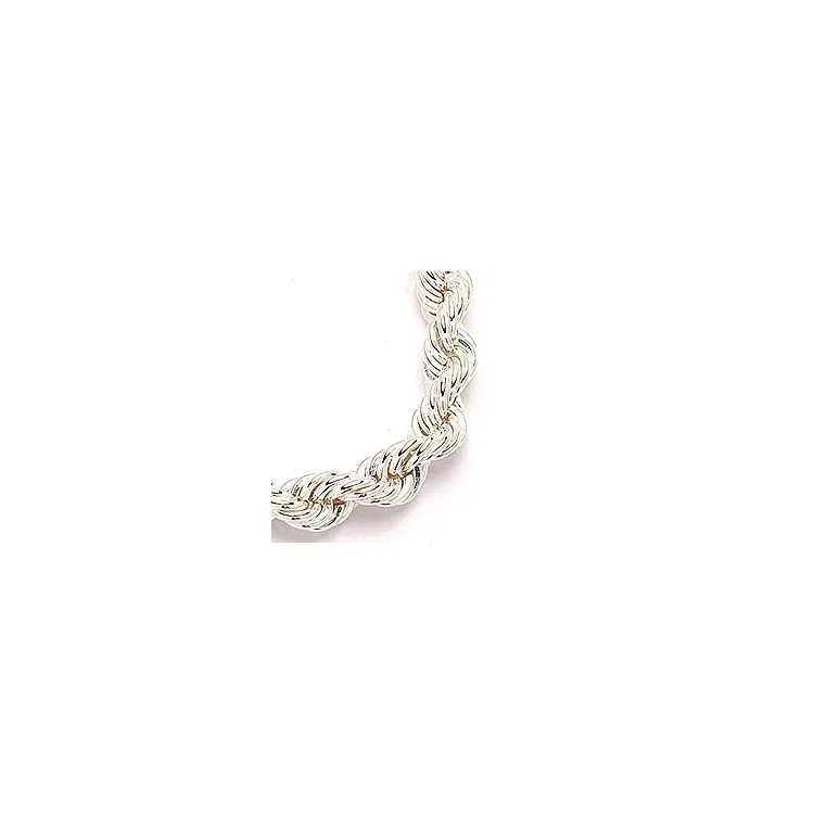 Cordelketting in zilver 55 cm x 4,5 mm