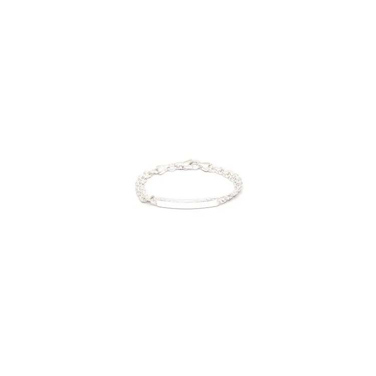 BNH Bismarck armband in zilver 16 cm x 5,0 mm
