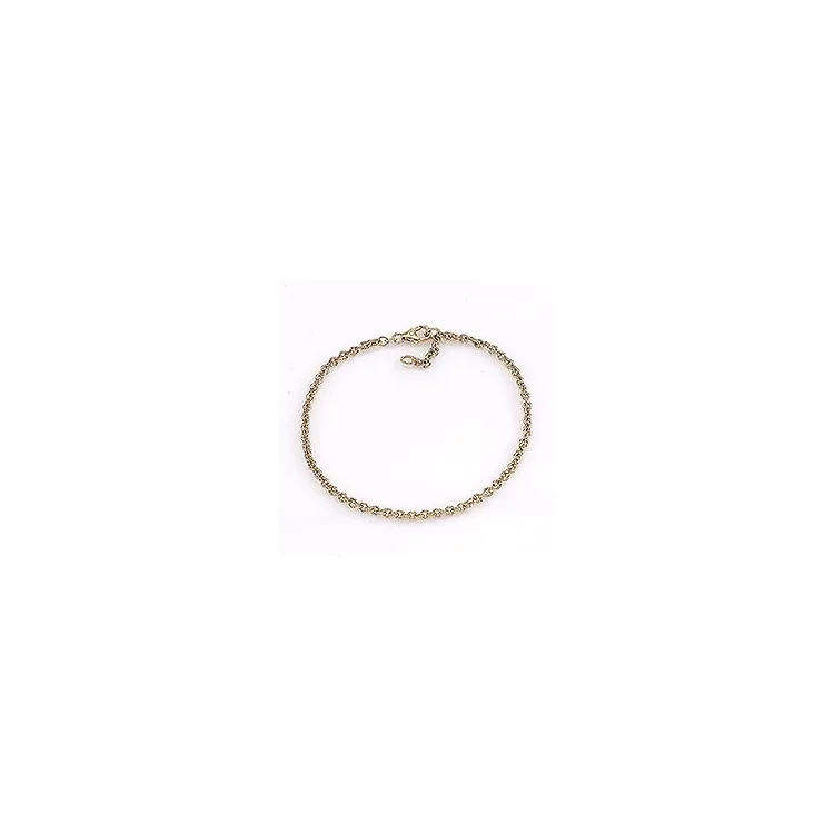 BNH enkelbandje in 14 karaat goud 24-26 cm x 2,7 mm