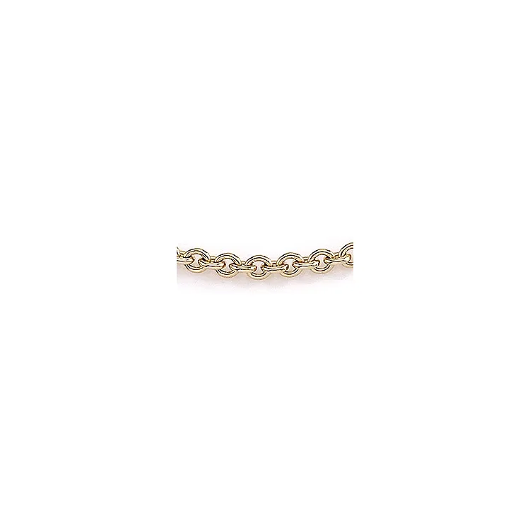BNH enkelbandje in 14 karaat goud 24-26 cm x 2,7 mm