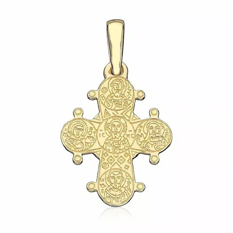13 x 15 mm dagmarkruis in 8 karaat goud - Amoré