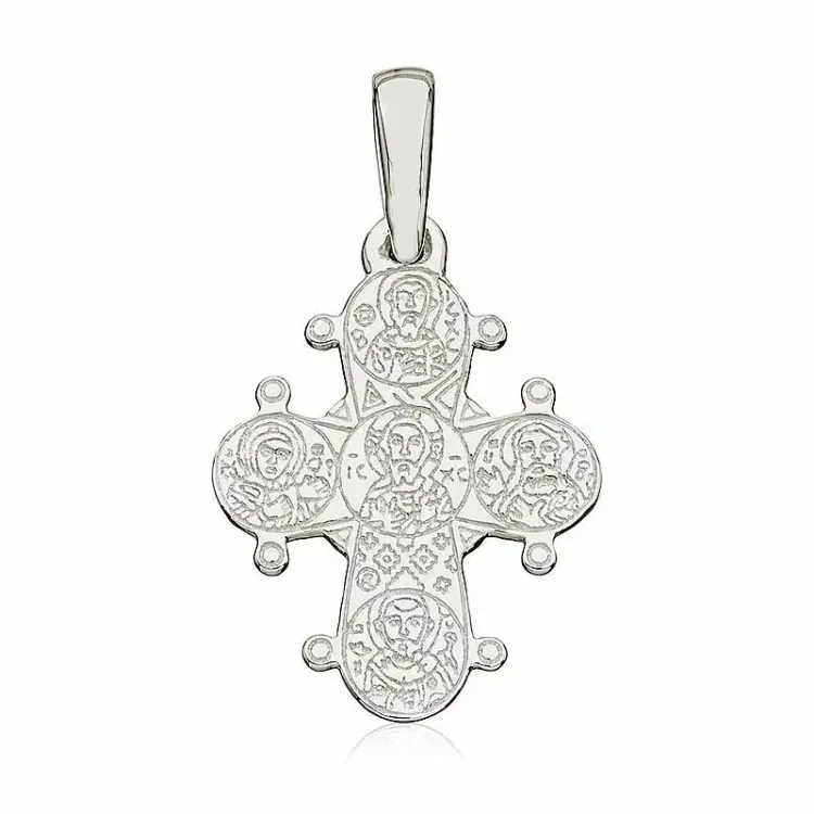 13 x 15 mm zilver dagmarkruis in zilver - Amoré