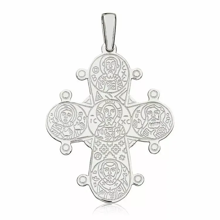 25 x 30 mm dagmarkruis in zilver - Amoré