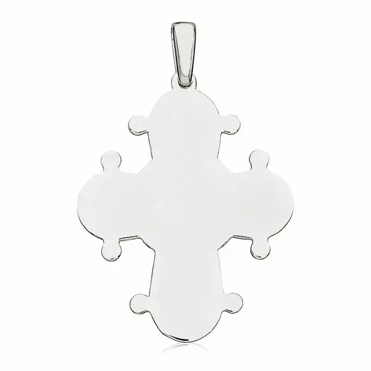 25 x 30 mm dagmarkruis in zilver - Amoré