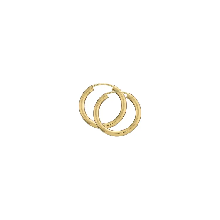 20 mm BNH creool in 14 karaat goud