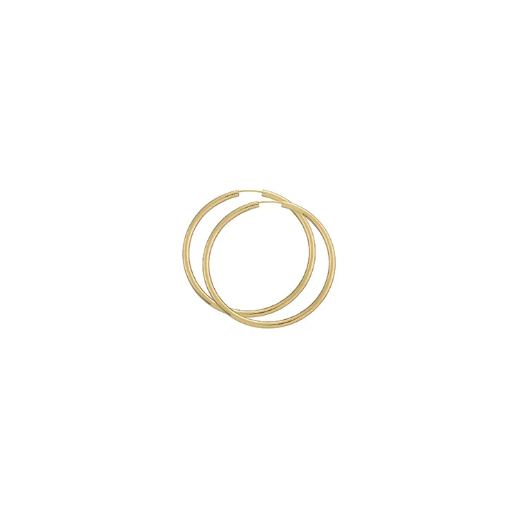 50 mm BNH creooloorbellen in 8 karaat goud