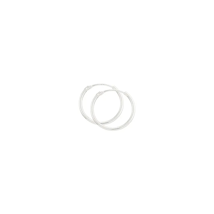 17,5 mm BNH creool in zilver