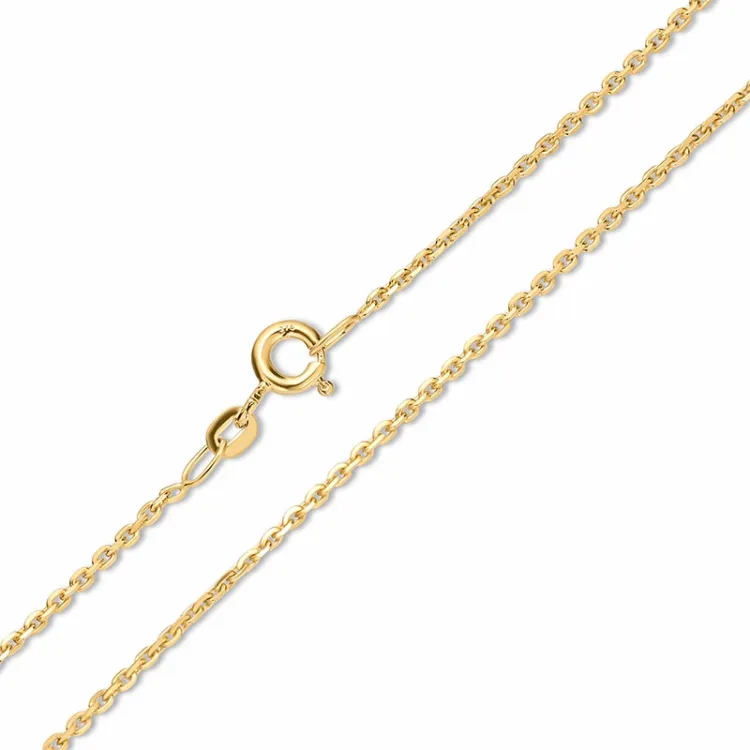 Ankerketting in 9 karaat goud 42-45 cm x 1,3 mm