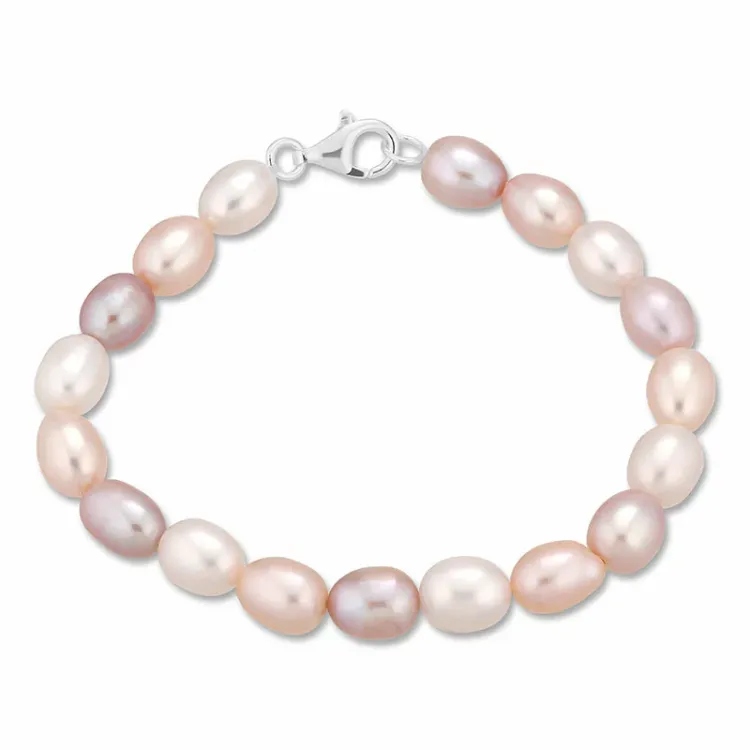 16 cm parel armband met zoetwaterparel.