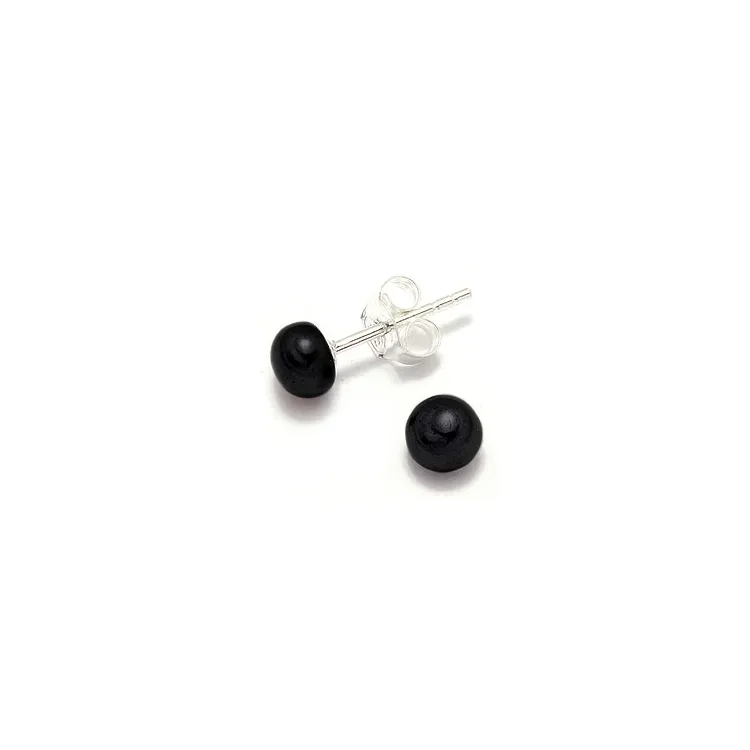 5-5,5 mm parel oorstekers in zilver
