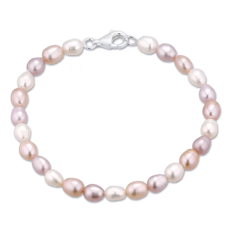 16 cm parel armband met zoetwaterparel.