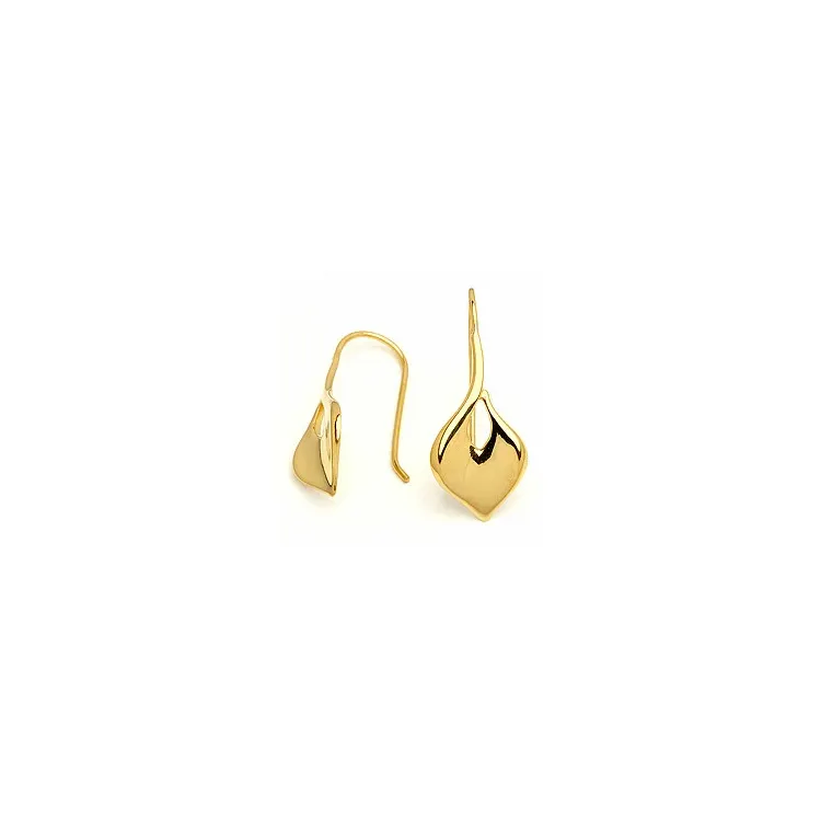 Oorbellen in verguld sterlingzilver