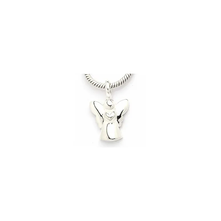 Echt engel hanger in zilver