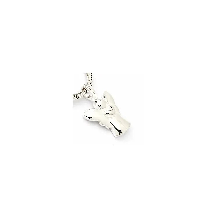 Echt engel hanger in zilver