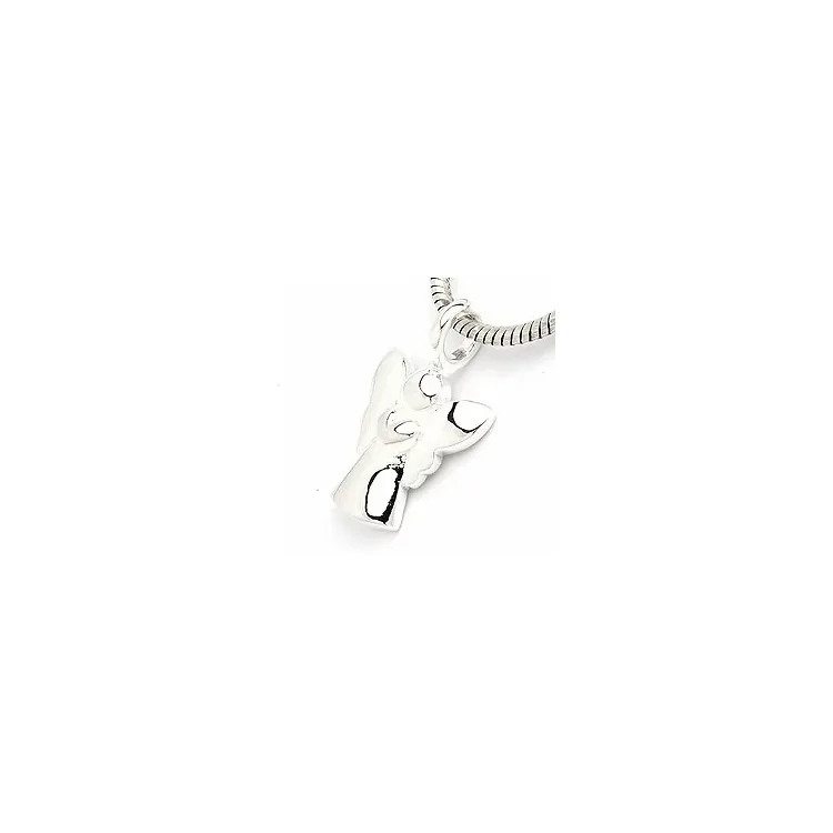 Echt engel hanger in zilver