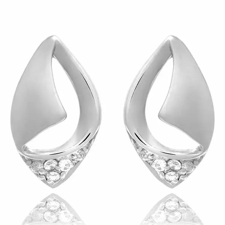 oorsteker in zilver