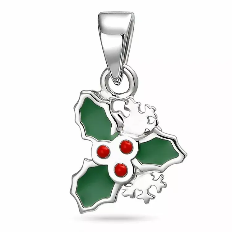 maretak hanger in zilver