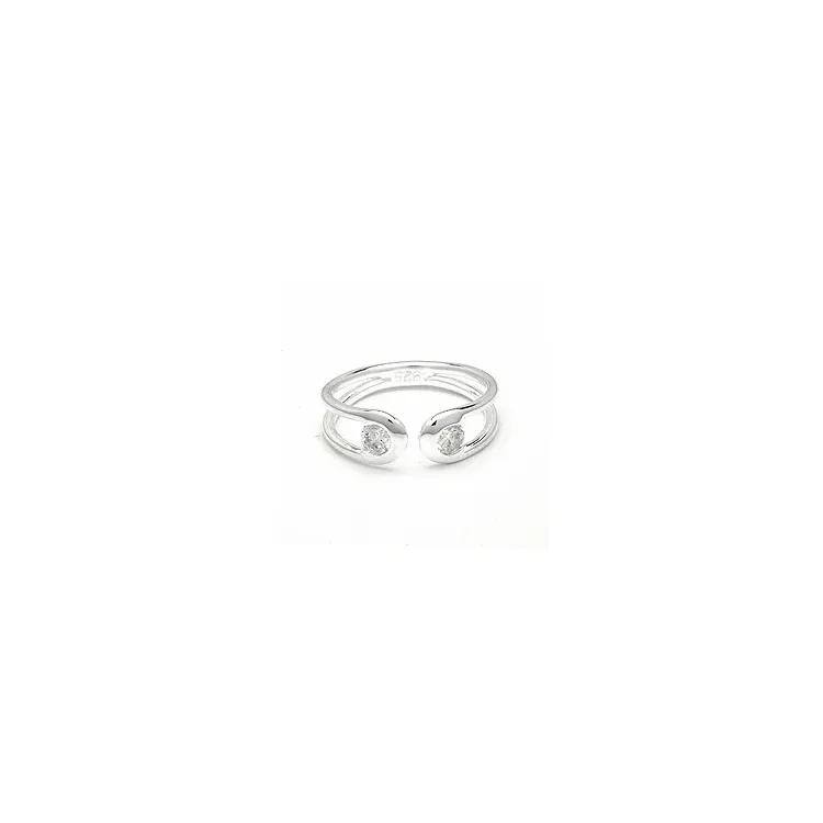 teenring in zilver