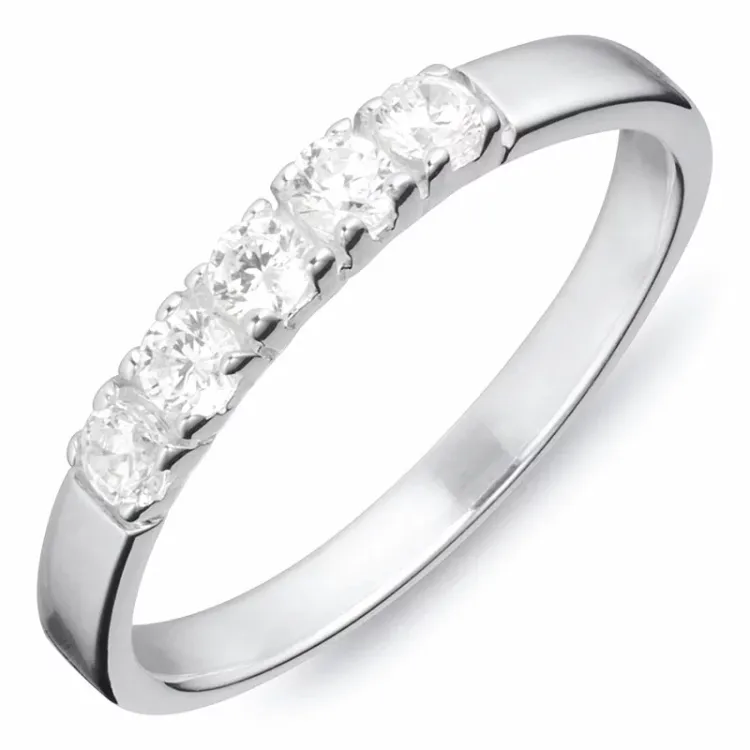zirkoon vinger ringen in zilver