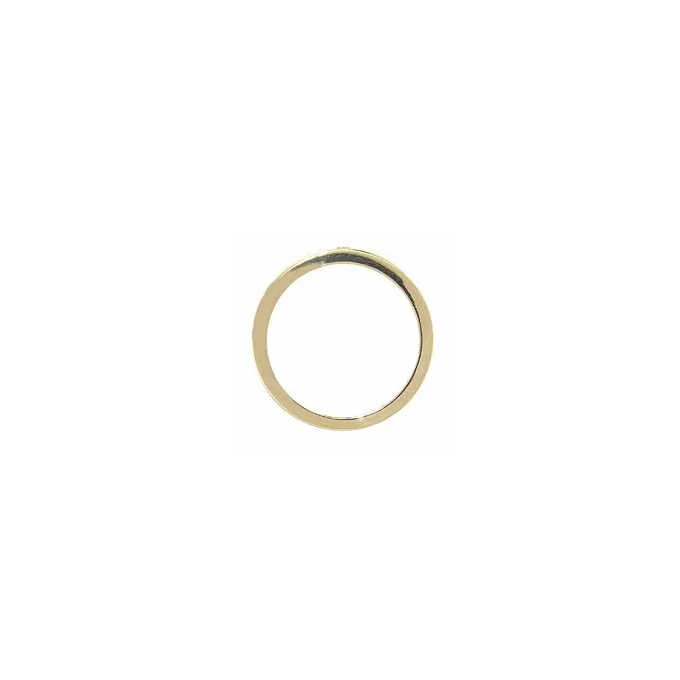 Ring in geoxideerd sterlingzilver met 8 karaat goud