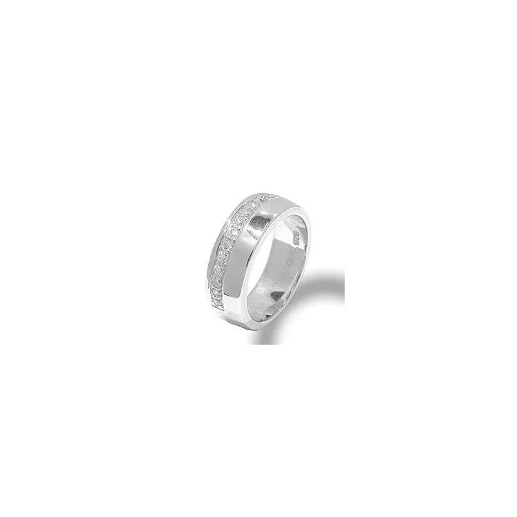zilver ring in zilver
