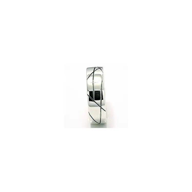 Ring in geoxideerd sterlingzilver