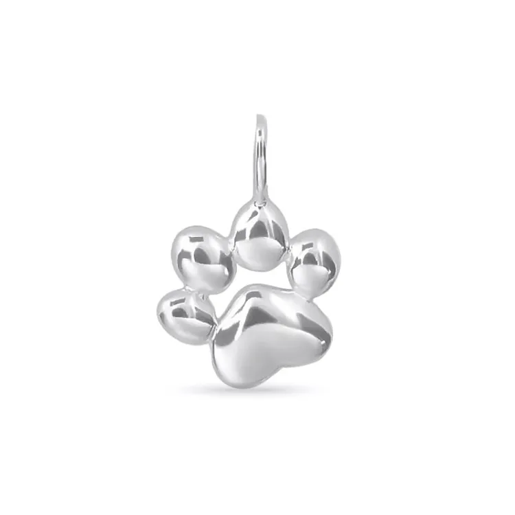 poot hanger in zilver - Little Ones