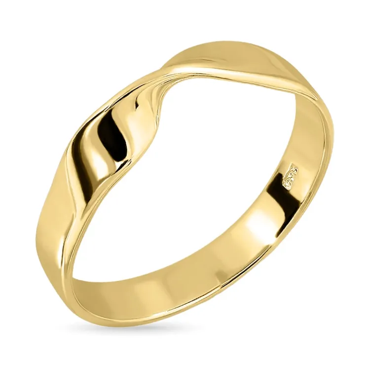 ring in verguld sterlingzilver