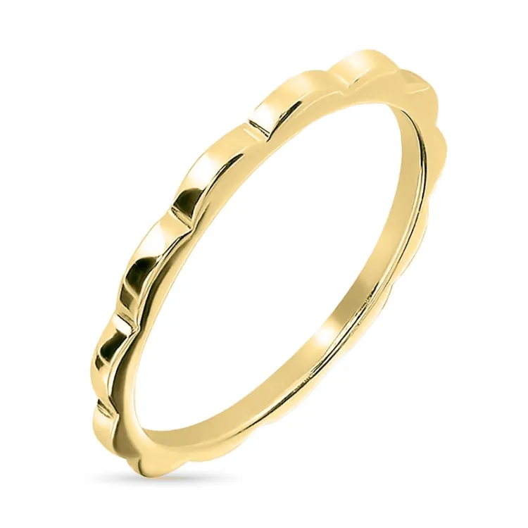 ring in verguld sterlingzilver