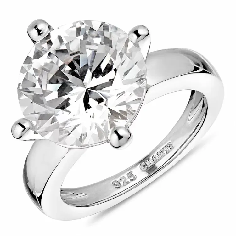 zirkoon ring in zilver