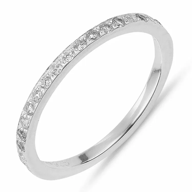 Driedelige ring in zilver met geoxideerd sterlingzilver met verguld sterlingzilver