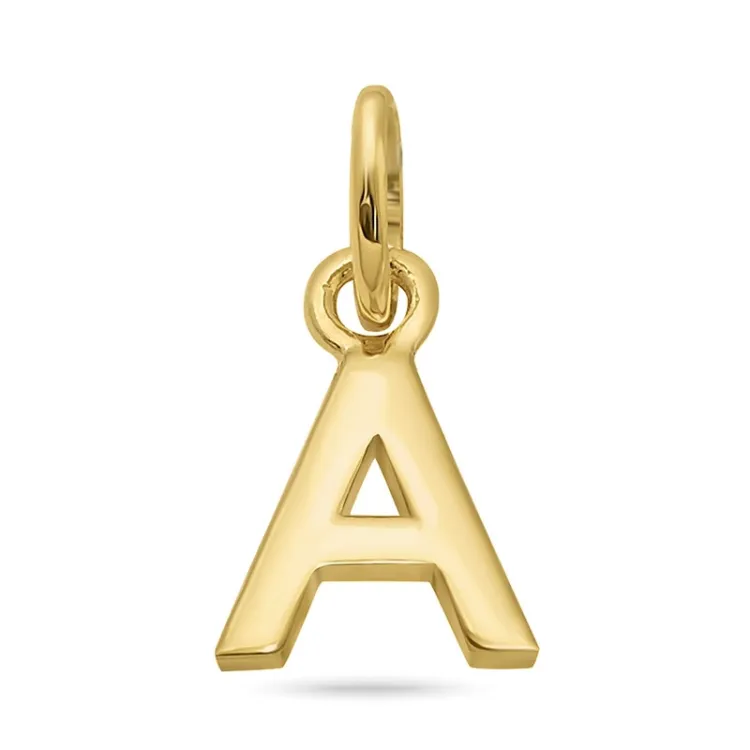 letter a hanger in verguld sterlingzilver - My Letter