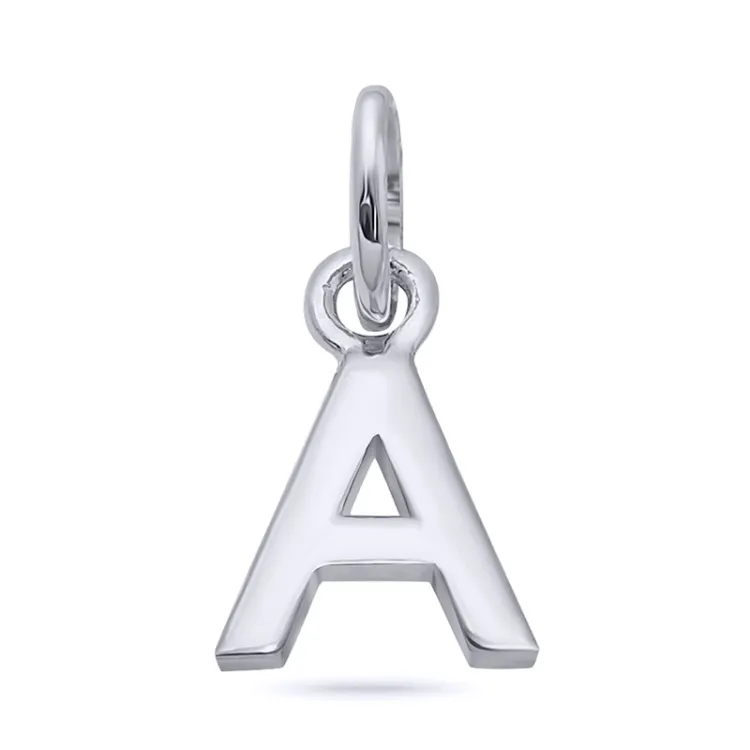letter a hanger in zilver - My Letter