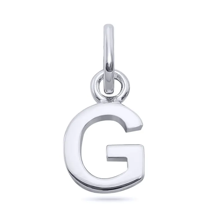 letter g hanger in zilver - My Letter