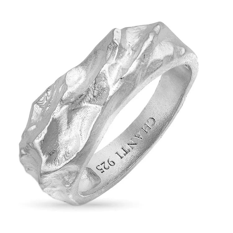 ring in zilver - Lumé Etched