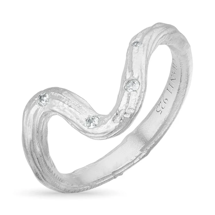 ring in zilver - Lumé Etched