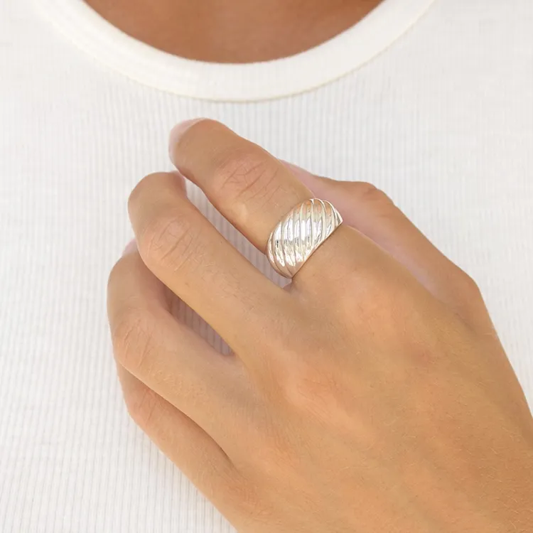 ring in verguld sterlingzilver - Lumé Essence