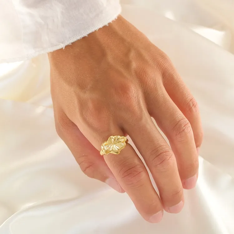 ring in verguld sterlingzilver - Lumé Essence