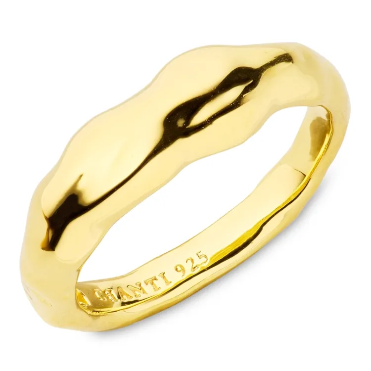 ring in verguld sterlingzilver - Lumé Essence