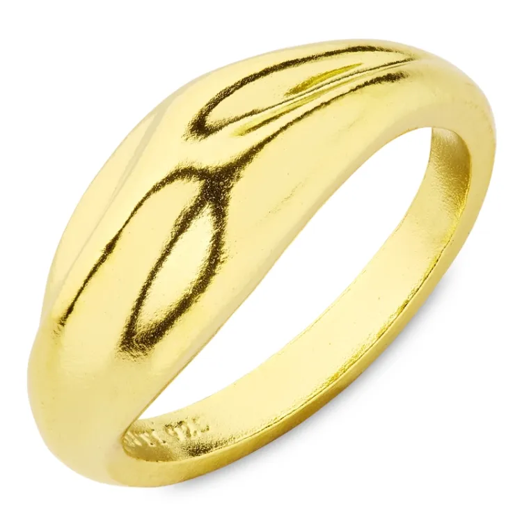 ring in verguld sterlingzilver - Lumé Essence